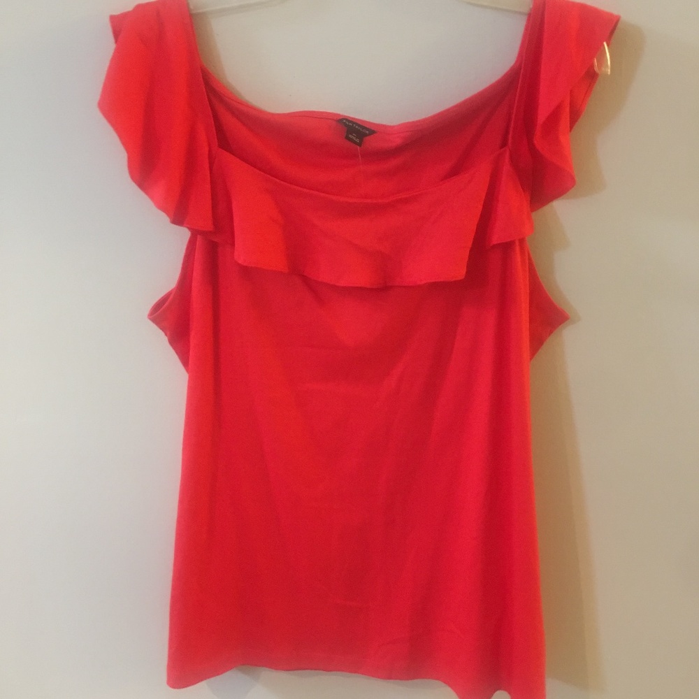NWT Ann Taylor ruffle tank